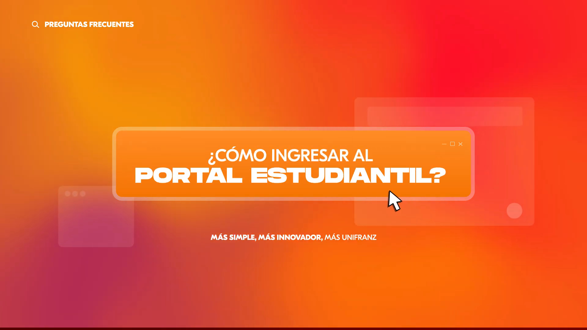 ¿Cómo ingresar al Portal Estudiantil UX+?